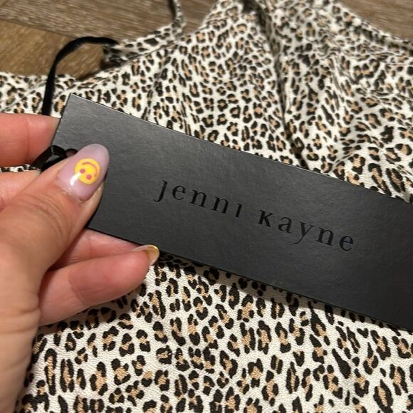 NWT Jenni Kayne Leopard Slip Dress - Picture 7 of 10